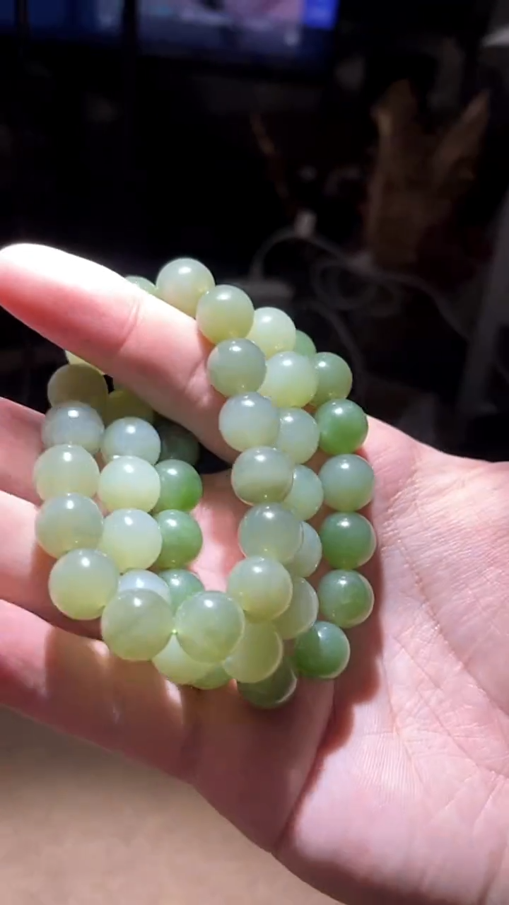 未镶嵌手串和田玉GHDN353多样性发货发其一