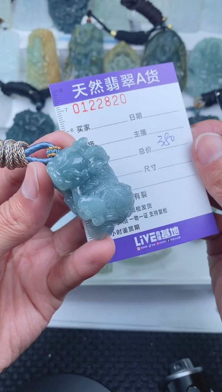 【闪购商品】翡翠颈饰未镶嵌        820