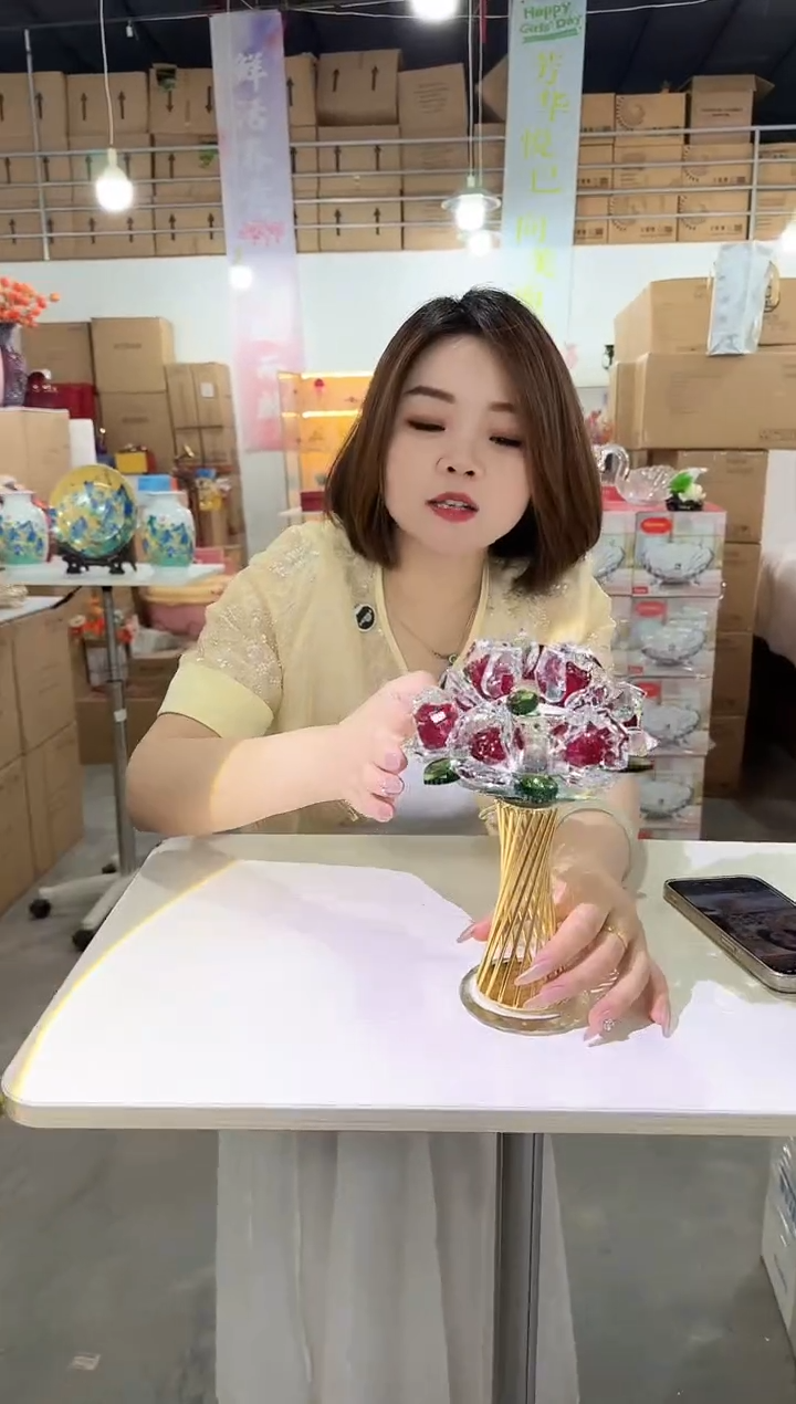 于清花瓶花器T-早63