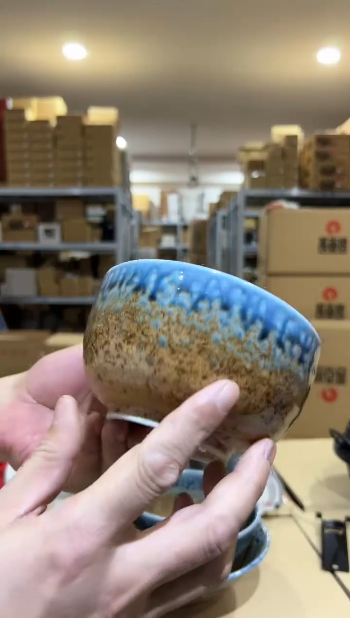 陶瓷美浓烧青炎 多用碗（小）【K15219】