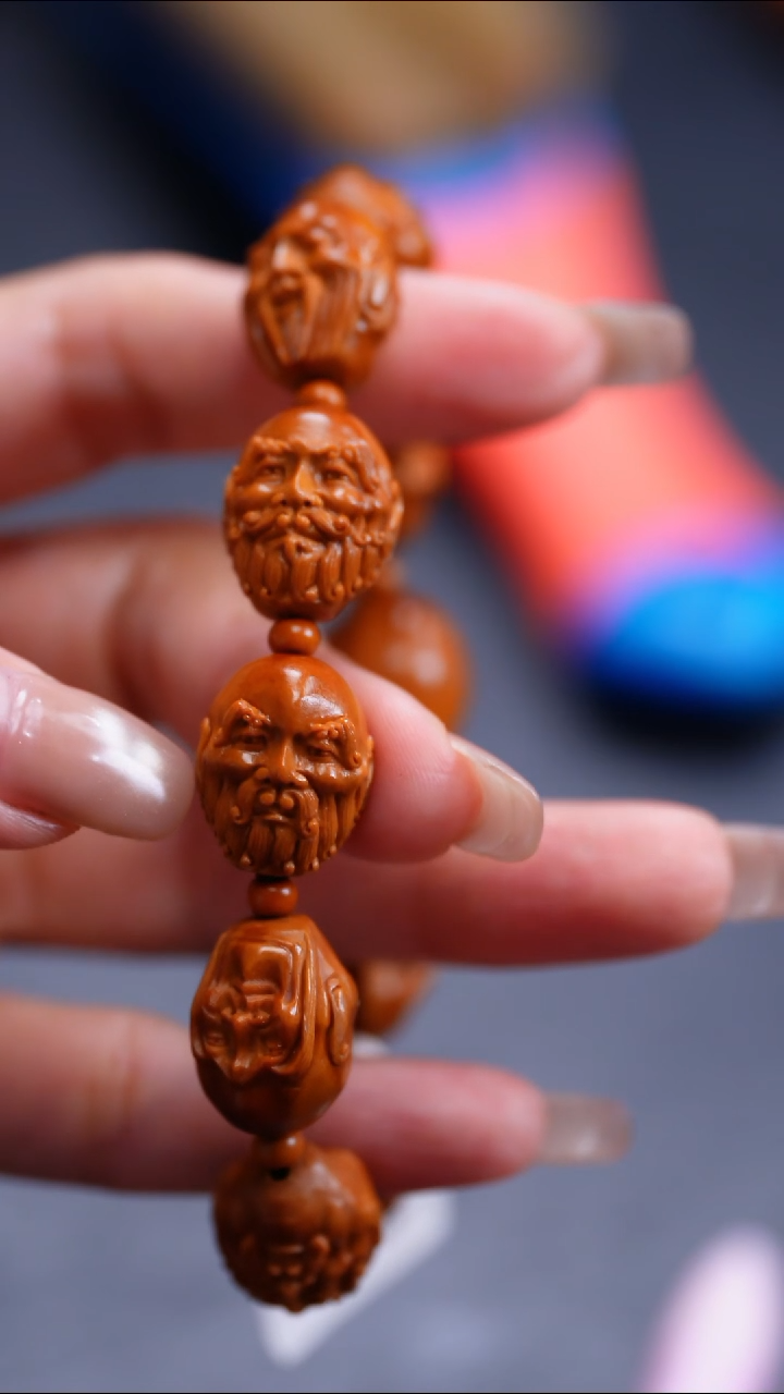 橄榄核手串橄榄核核雕闪购