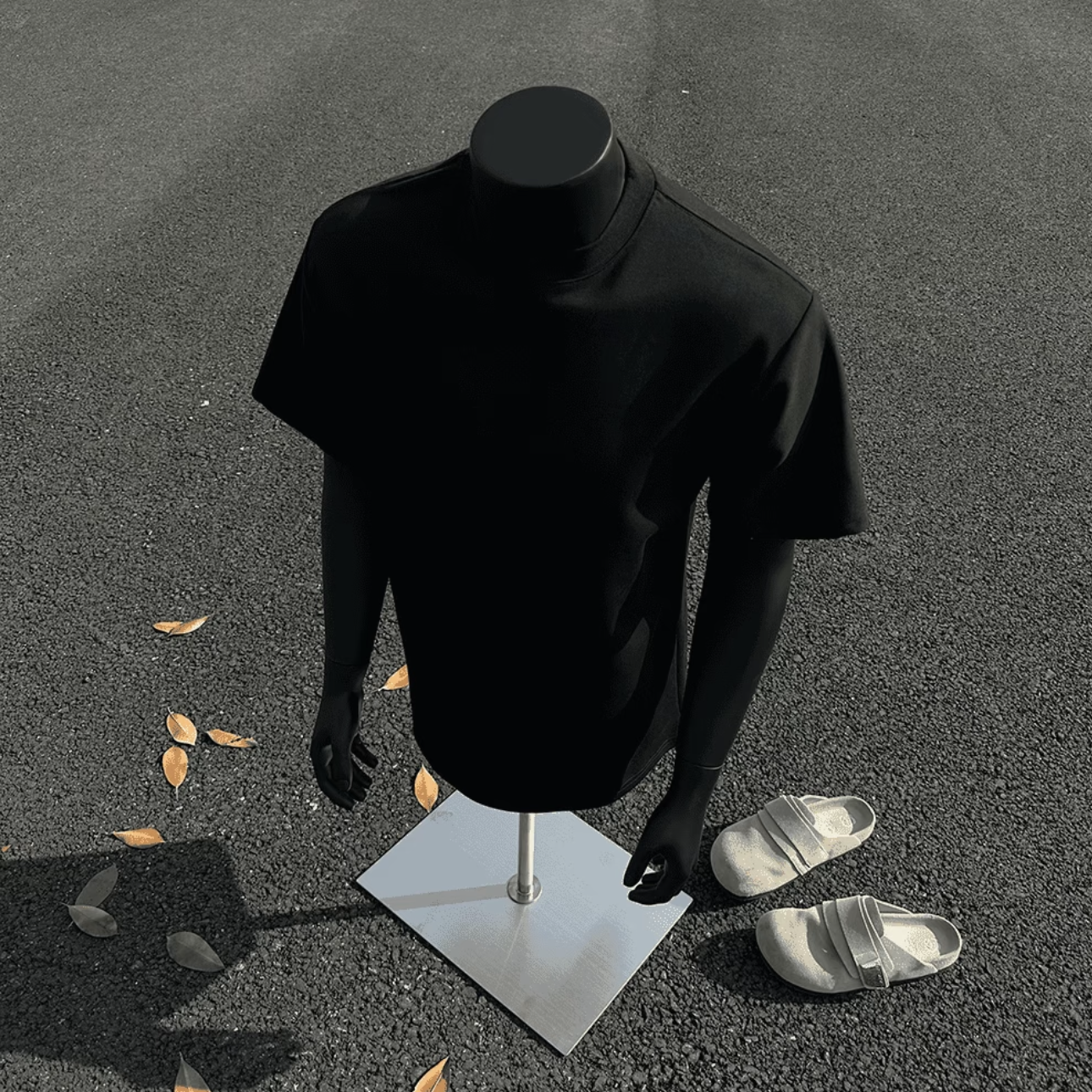 芊芊-A18489-夏季新款高奢时尚休闲潮牌短袖男女同款