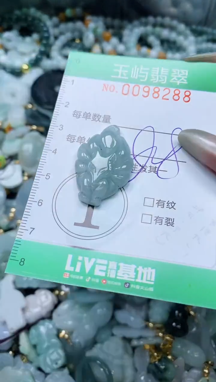 【闪购商品】翡翠未镶嵌颈饰闪购0098288