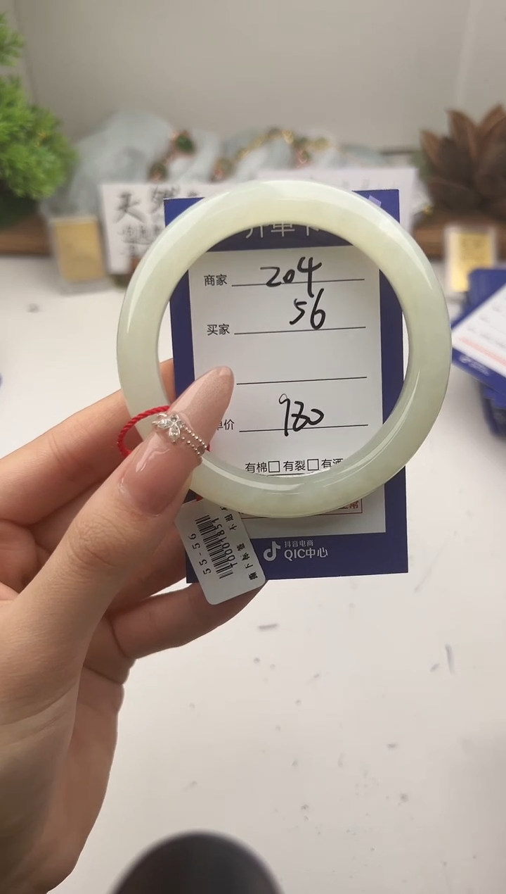 未镶嵌手镯和田玉微色差Z4