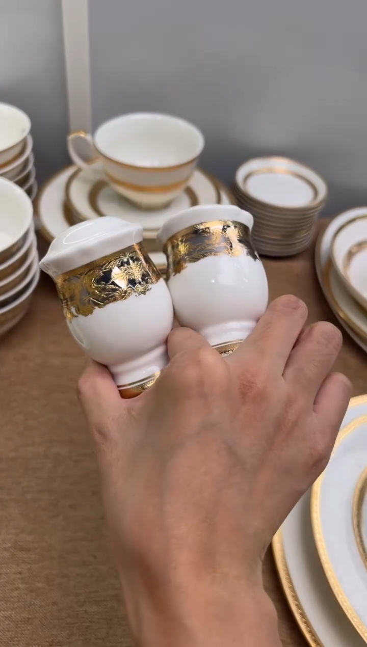 瓷片调味瓶一单一对尾单