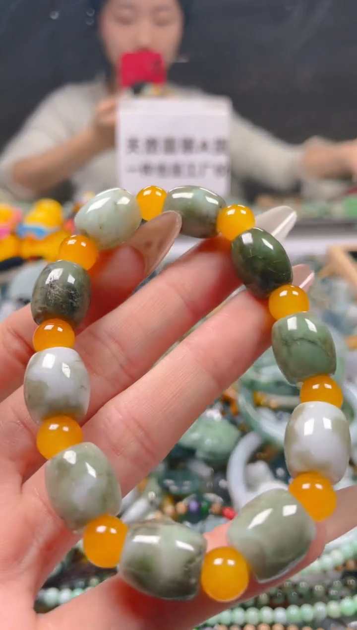 【闪购商品】翡翠颈饰未镶嵌12-13MM/Z/翡翠A货一图一物