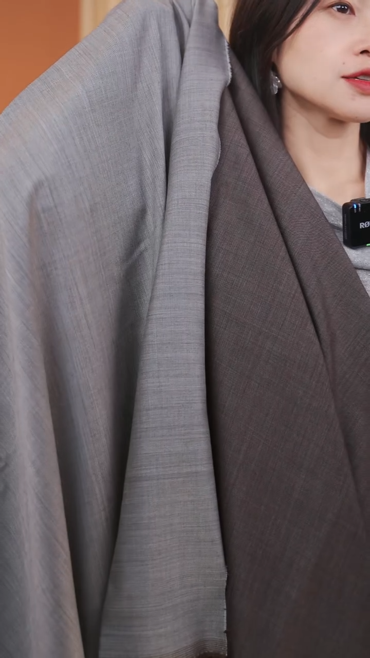 羊毛2.8米精纺羊毛面料 意大利进口