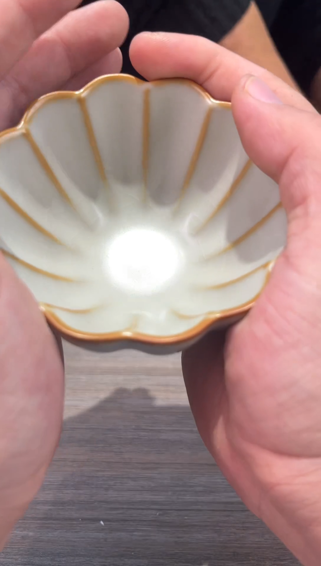 【闪购商品】黄莲花杯茶具茶具