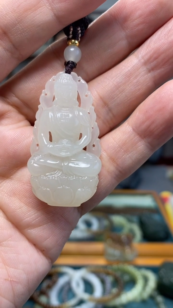 颈饰未镶嵌和田玉36