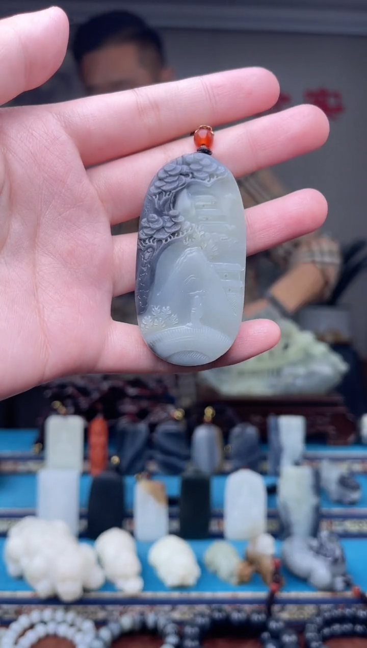 未镶嵌和田玉挂件1
