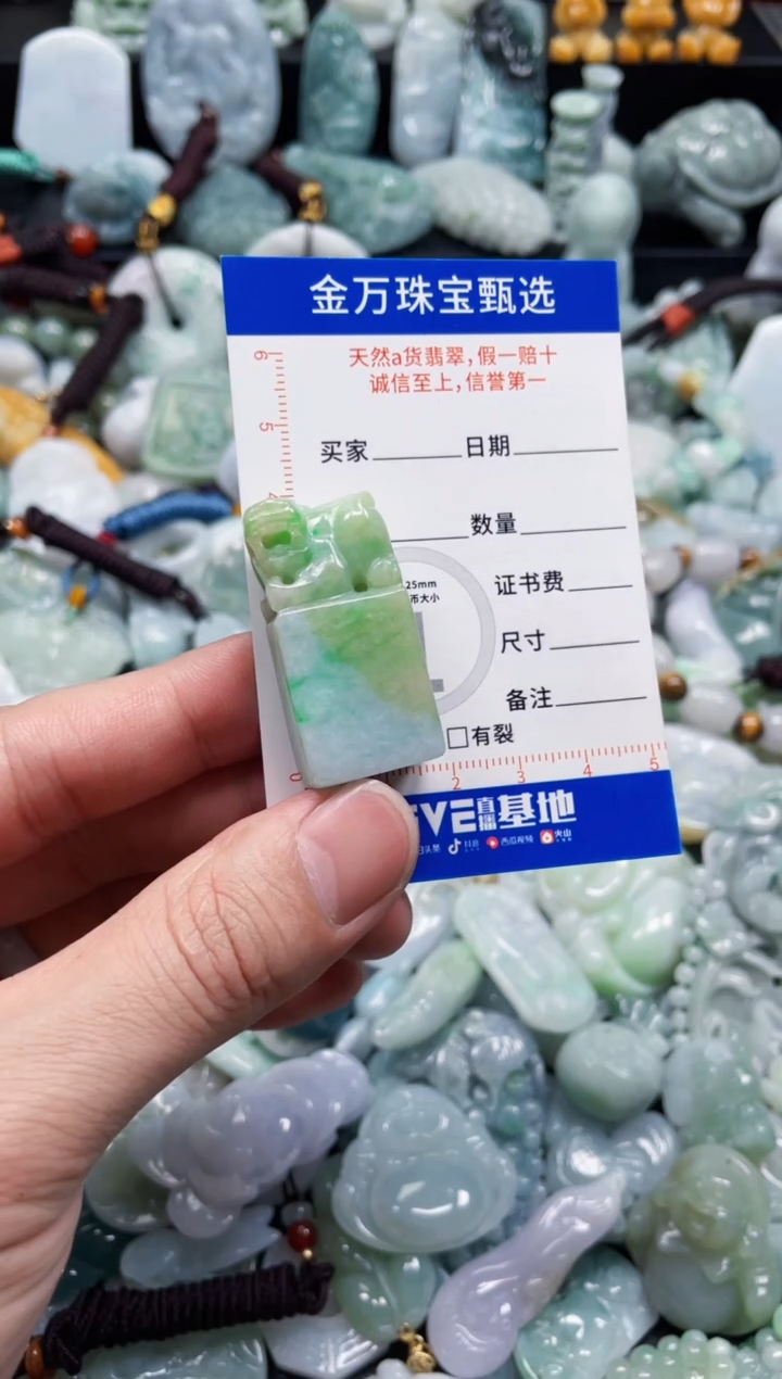 翡翠未镶嵌颈饰天然翡翠a货