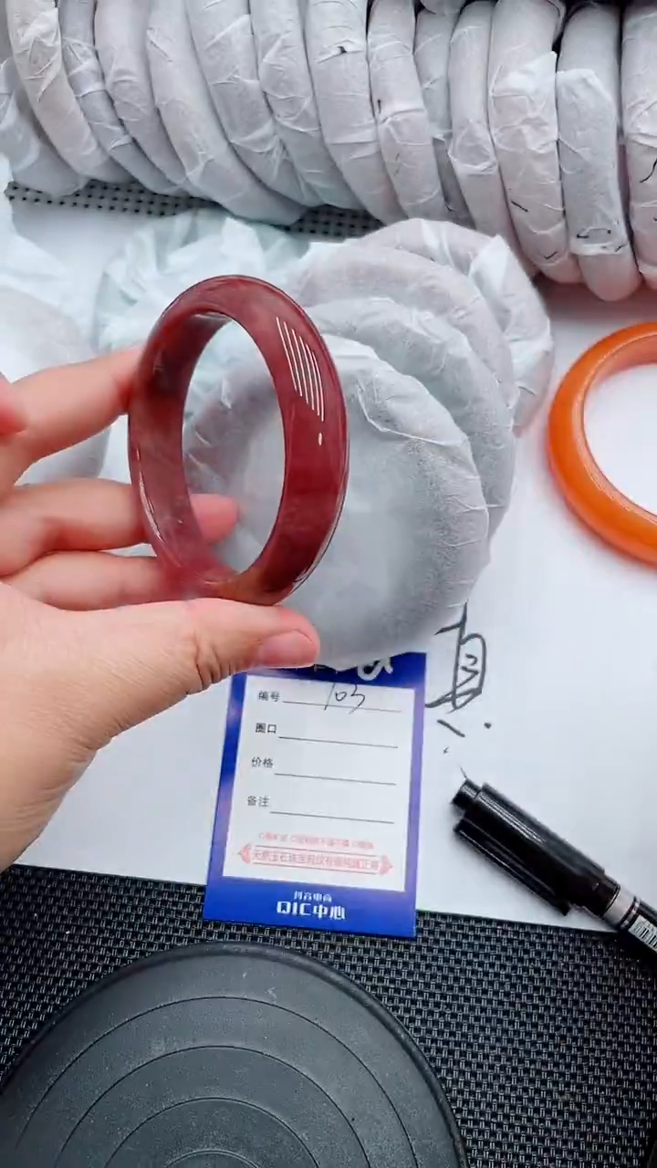 未镶嵌手镯石英质玉103-64-65