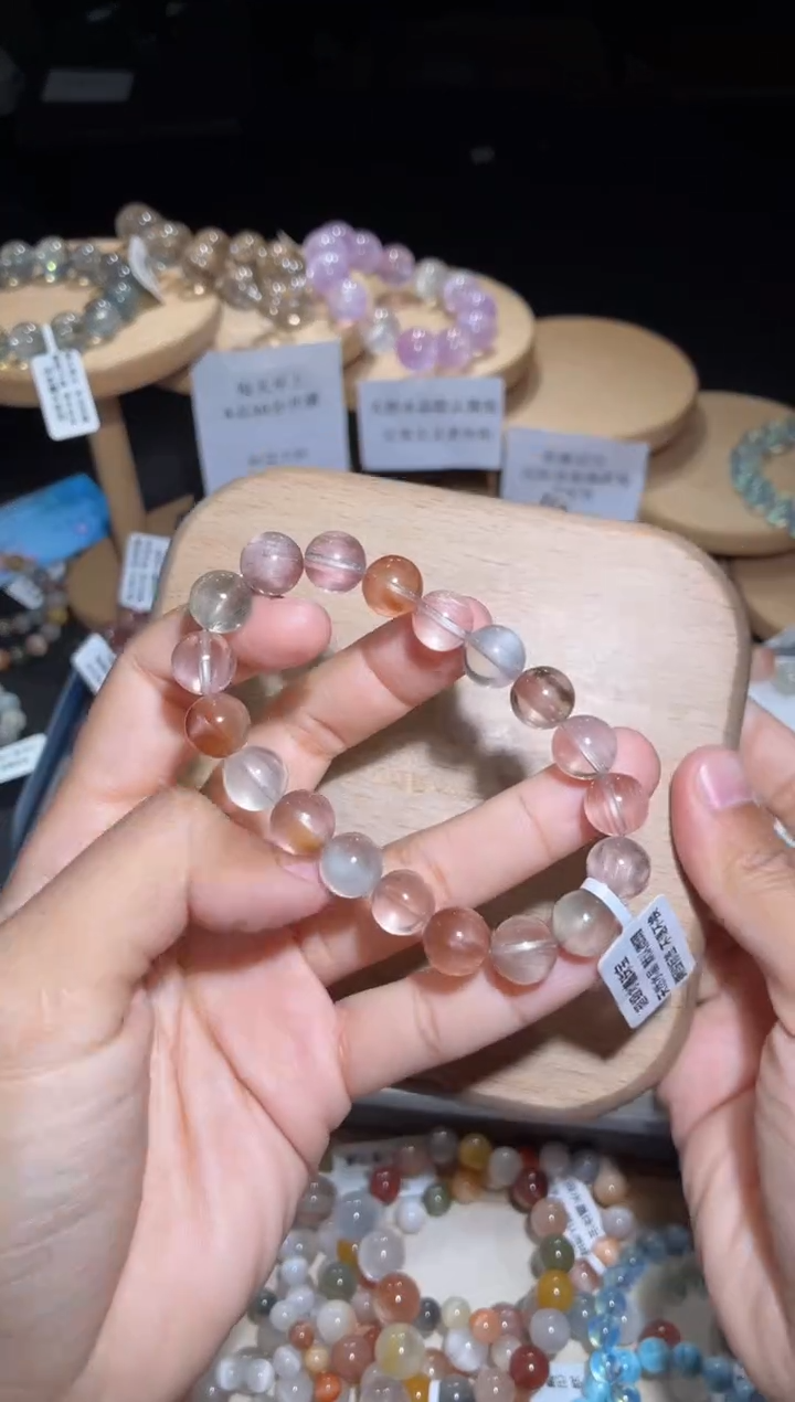未镶嵌手链水晶79号多样性发一B 10+