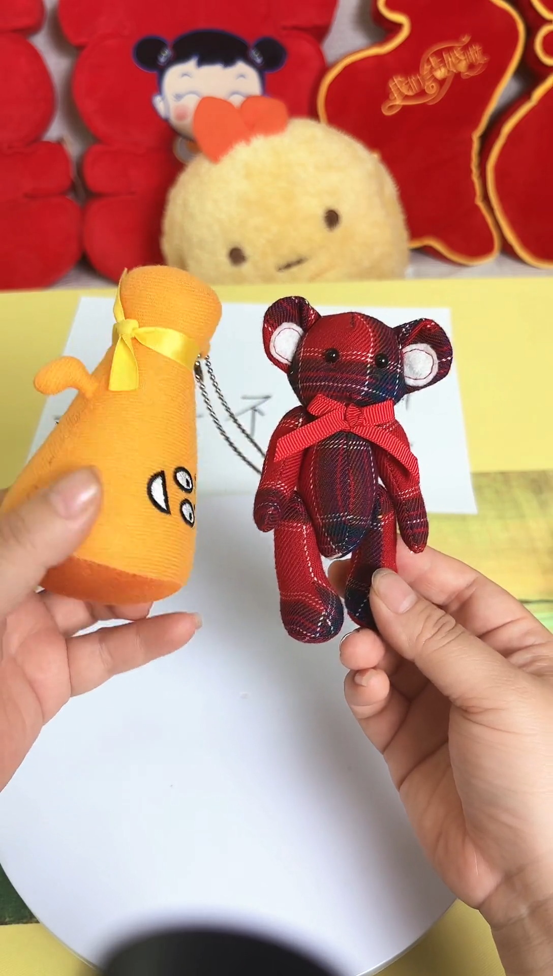 毛绒毛绒玩具小挂件