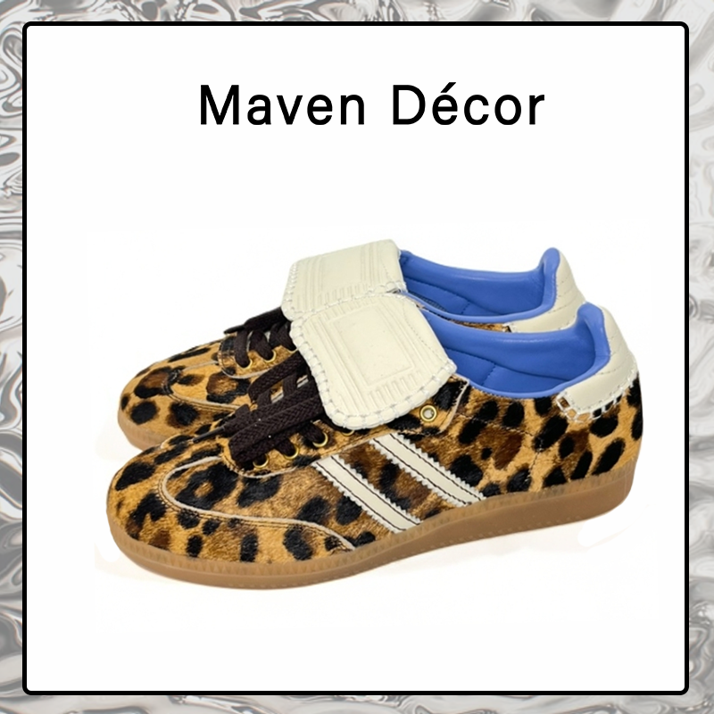 马毛豹纹德训鞋|个性穿搭潮流必备240821