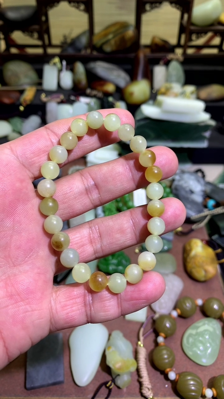 【闪购商品】和田玉颈饰未镶嵌且末卡8