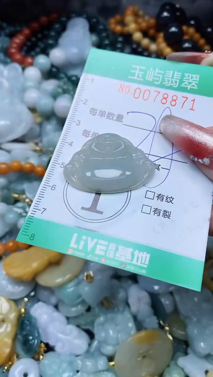 【闪购商品】翡翠颈饰未镶嵌闪购0078871