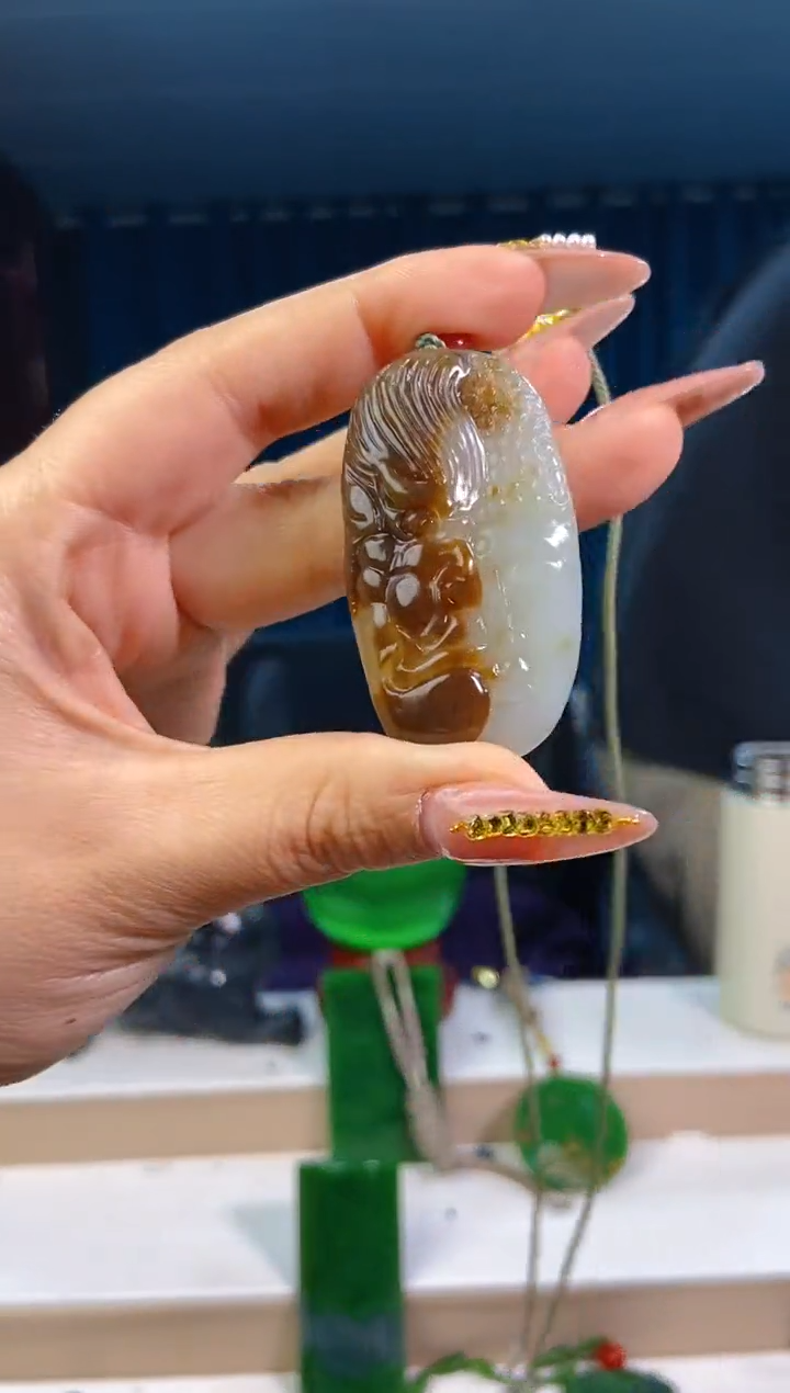 【闪购商品】和田玉挂件未镶嵌1