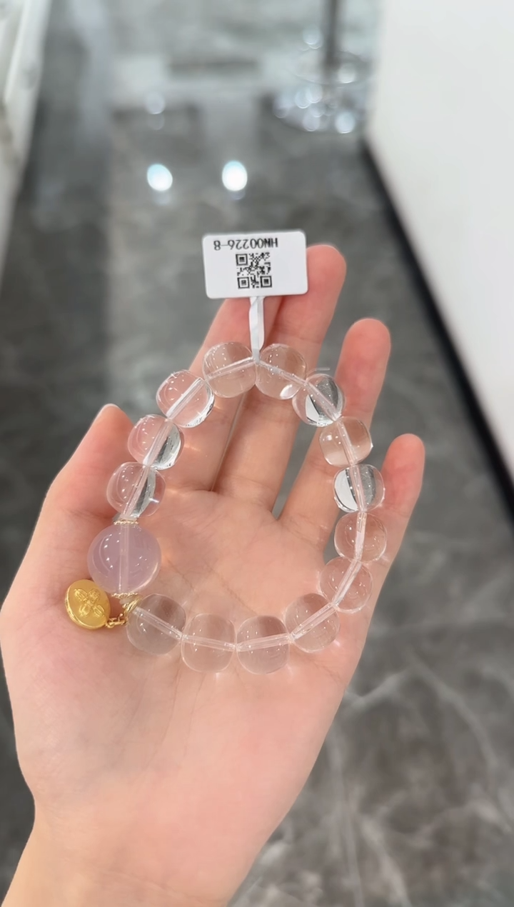 水晶手串未镶嵌手串