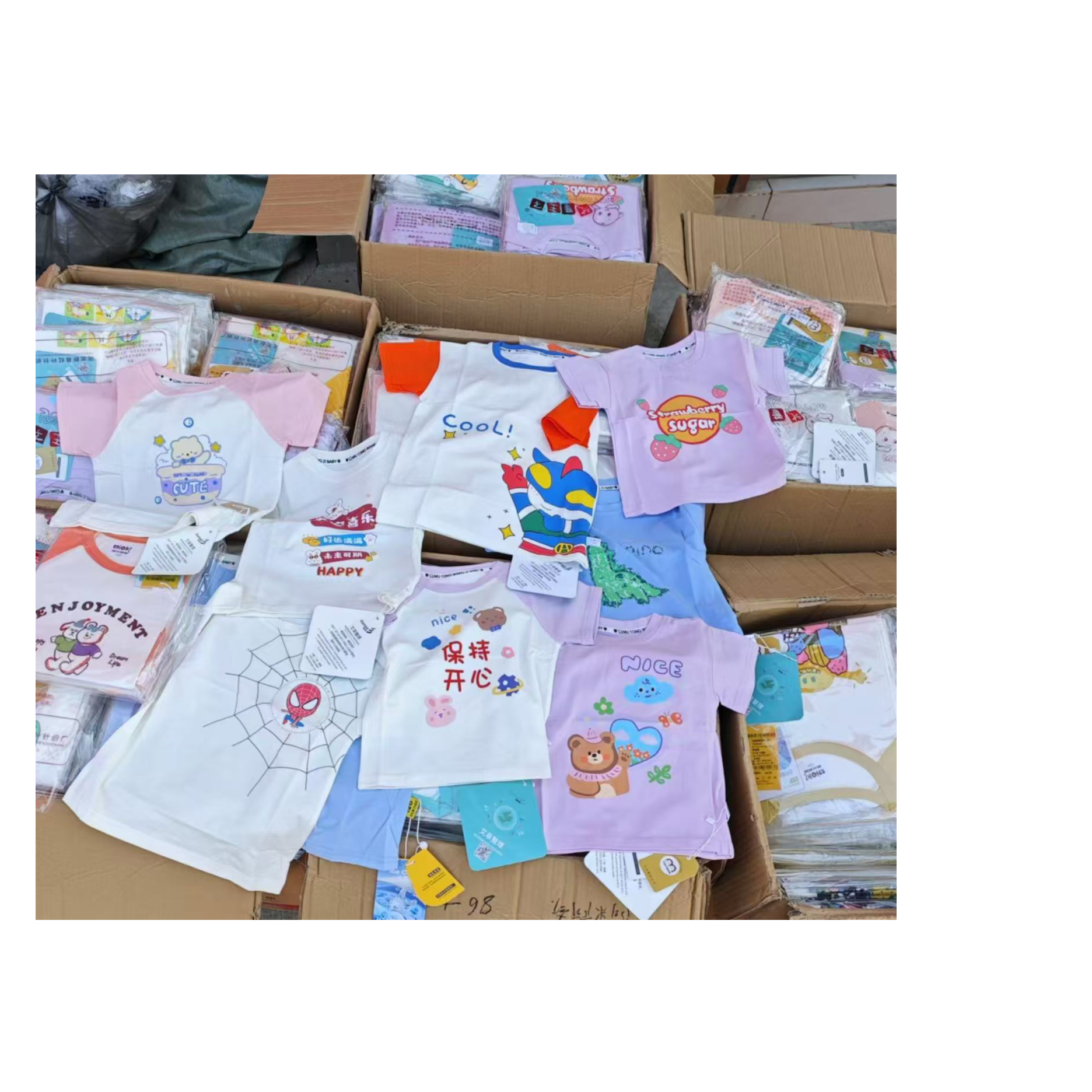 宝宝短袖（以直播间扣号展示为准）