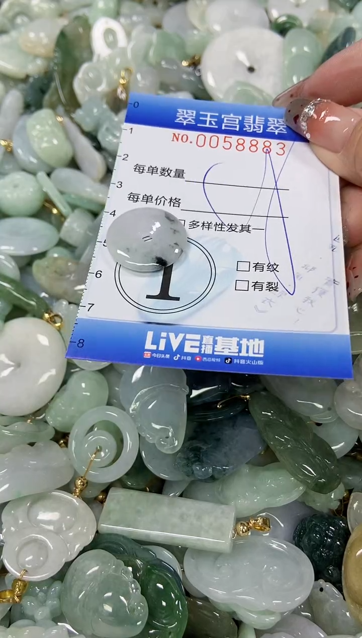 【闪购商品】翡翠颈饰未镶嵌商品0058883