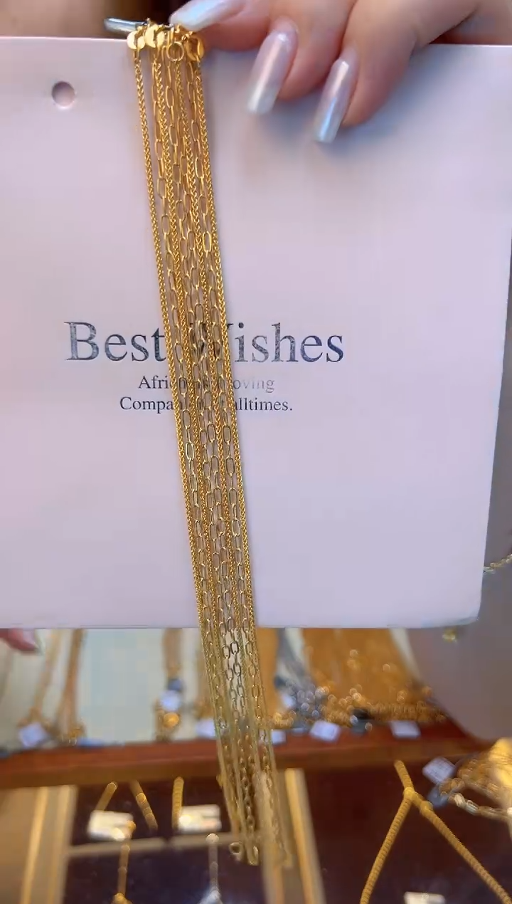 AB链卡加肖邦链45cm 2.37g 