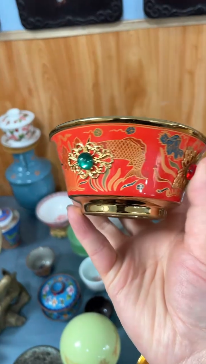 【闪购商品】1宫廷影视老旧工艺摆件