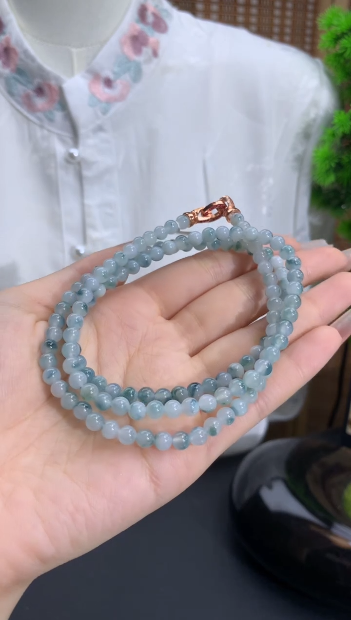 【闪购商品】翡翠手链未镶嵌卡4.9mm