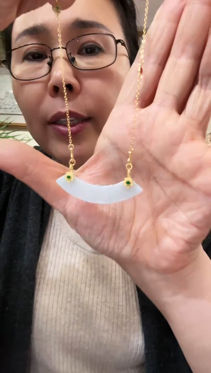 【闪购商品】翡翠颈饰未镶嵌国风