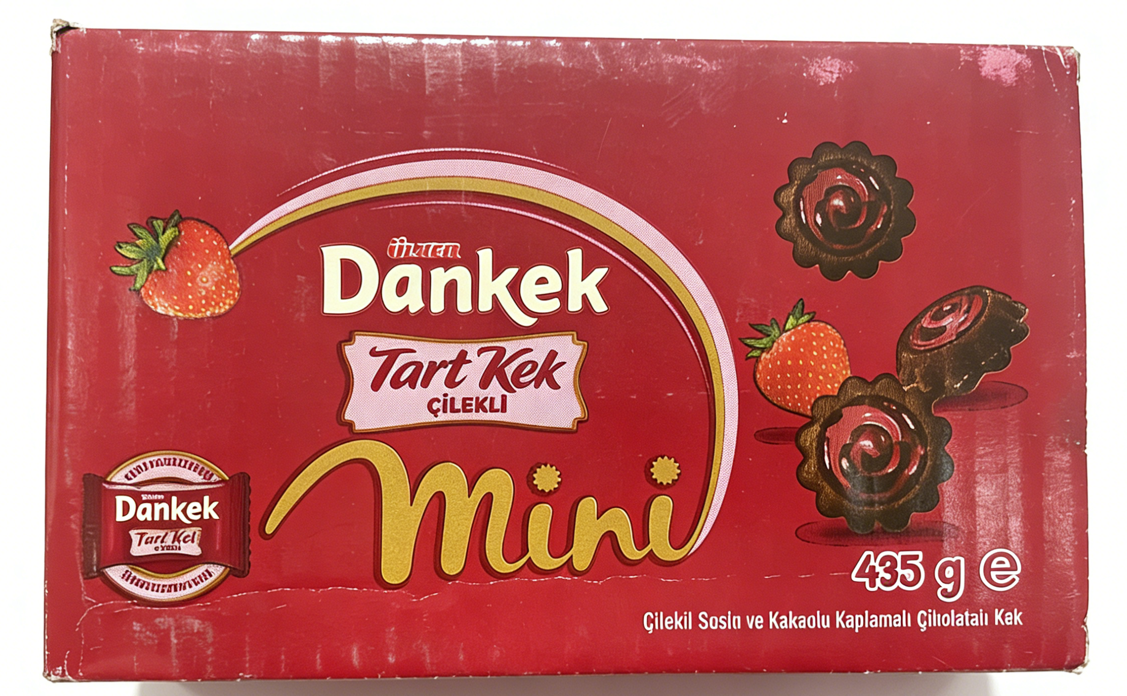 ulker优客牌DankekTartKek草莓夹心可可涂层mini蛋糕