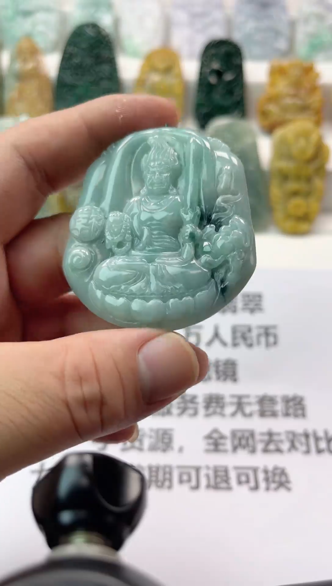 【闪购商品】翡翠颈饰未镶嵌不动