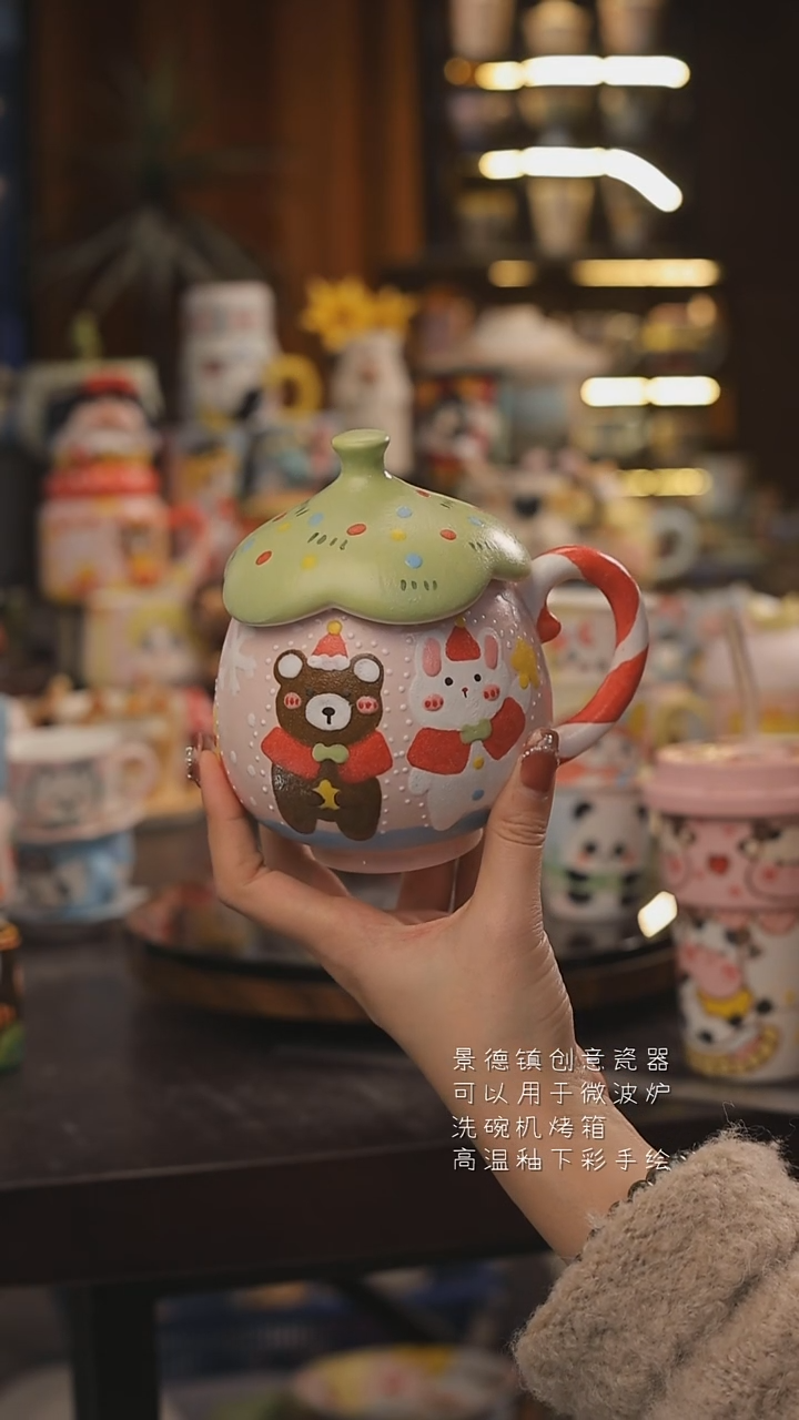 景德镇釉下彩绘设计师款式陶瓷