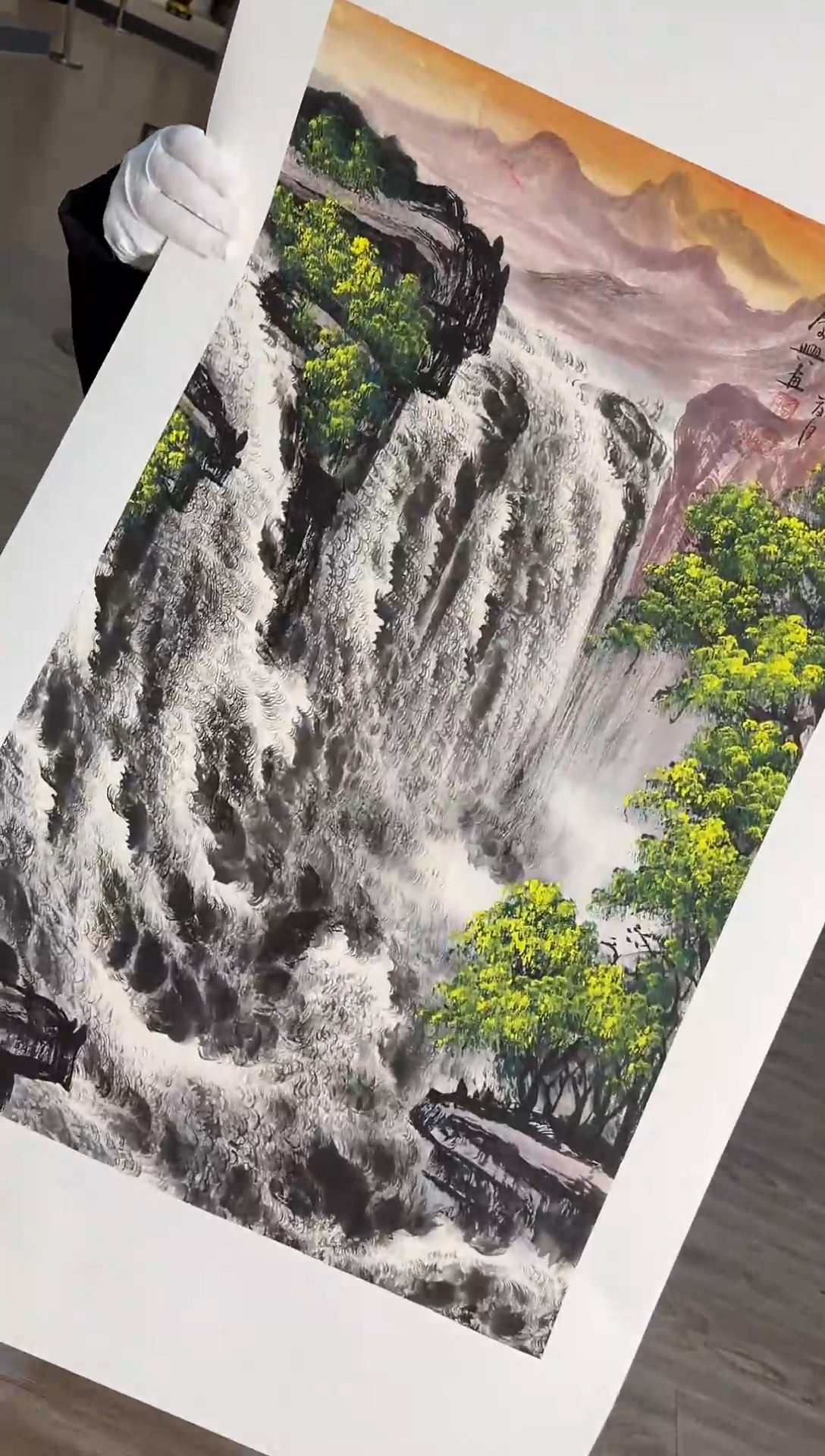 国画16赵隆轩美术馆李庆兴老师作品