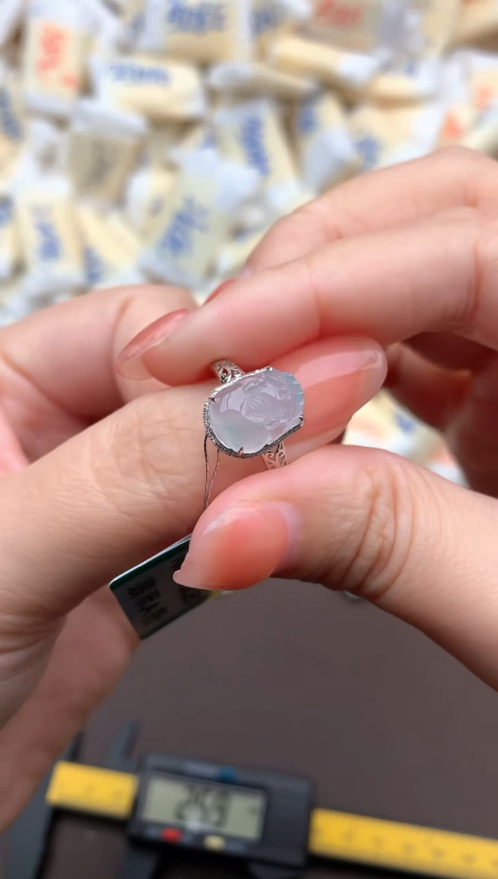 【闪购商品】翡翠挂件18K金镶嵌      一   