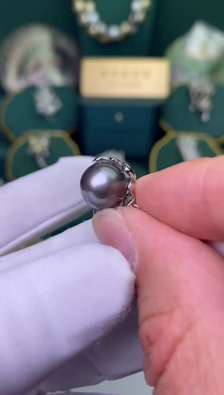 【闪购商品】海水珍珠颈饰银S925镶嵌1