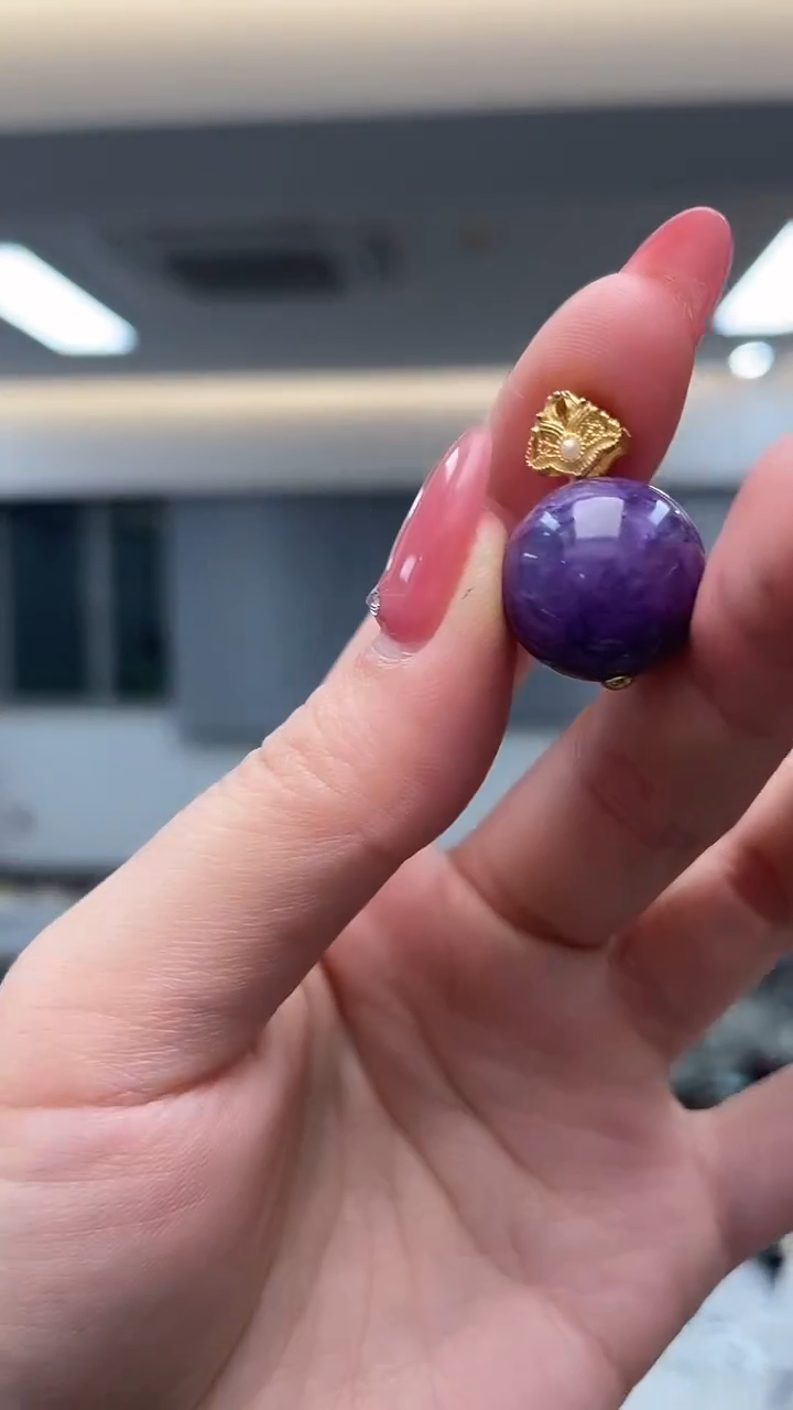 查罗石银S925镶嵌颈饰（多样性发一件）