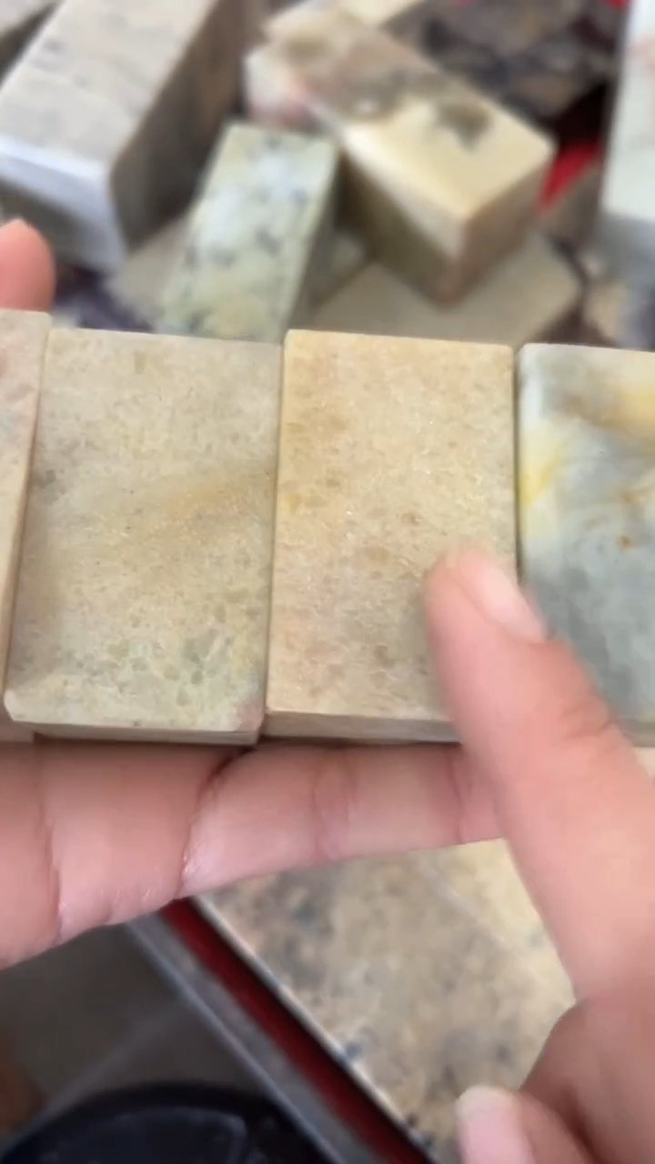 【知墨堂017#】印章石微瑕不挑3+1方【3*5】