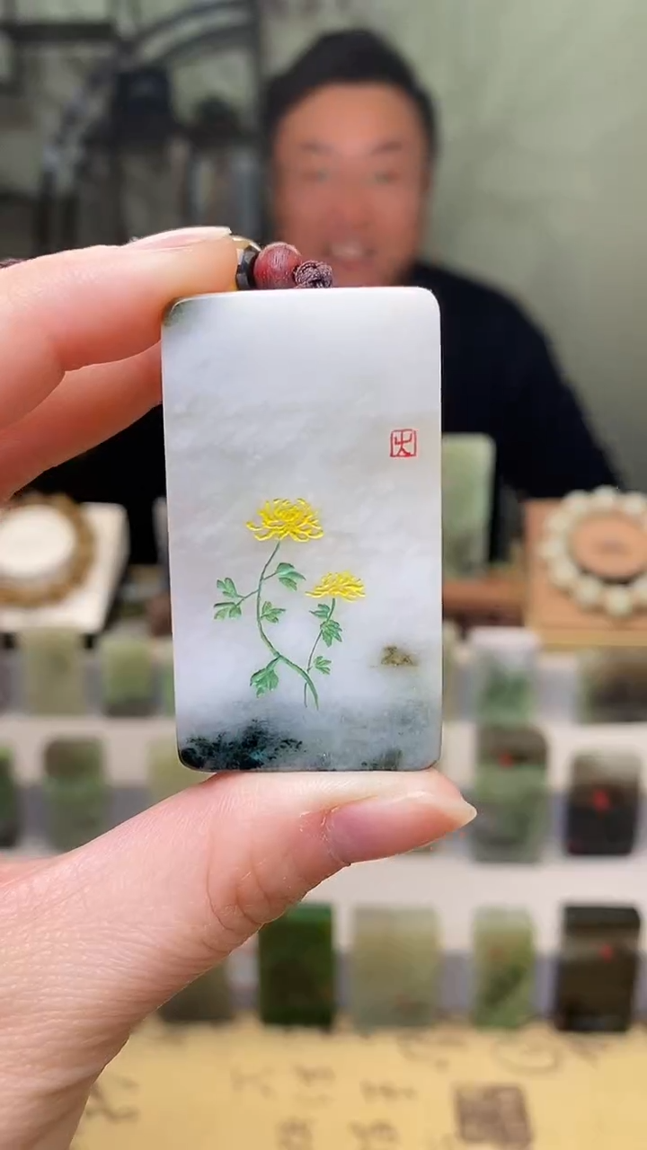 【闪购商品】独山玉颈饰未镶嵌157