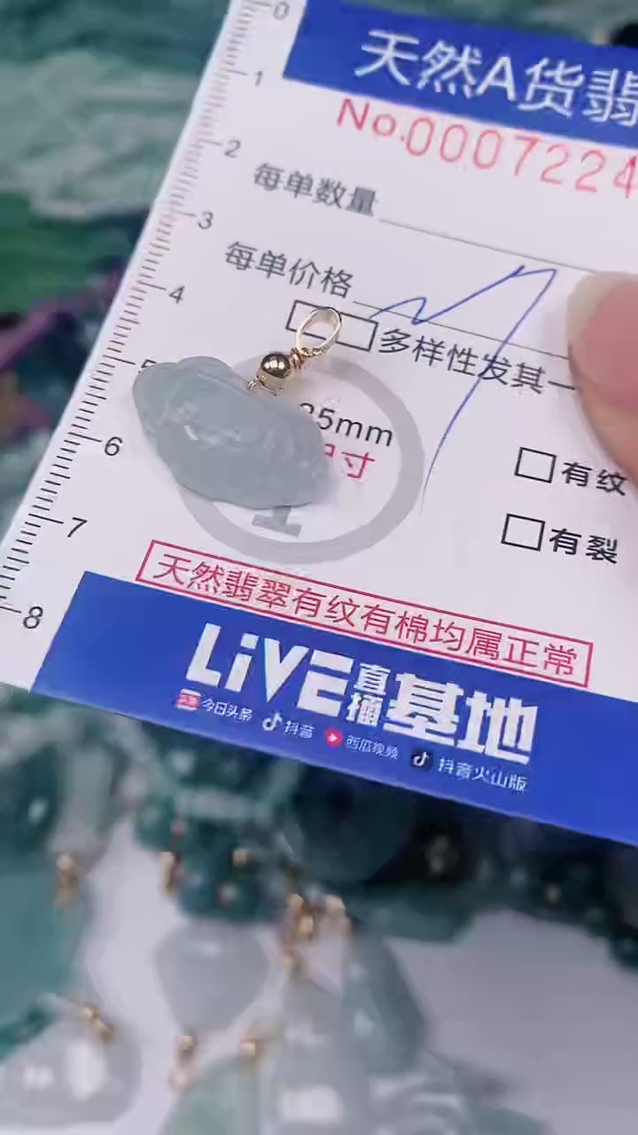 【闪购商品】翡翠颈饰未镶嵌00007224