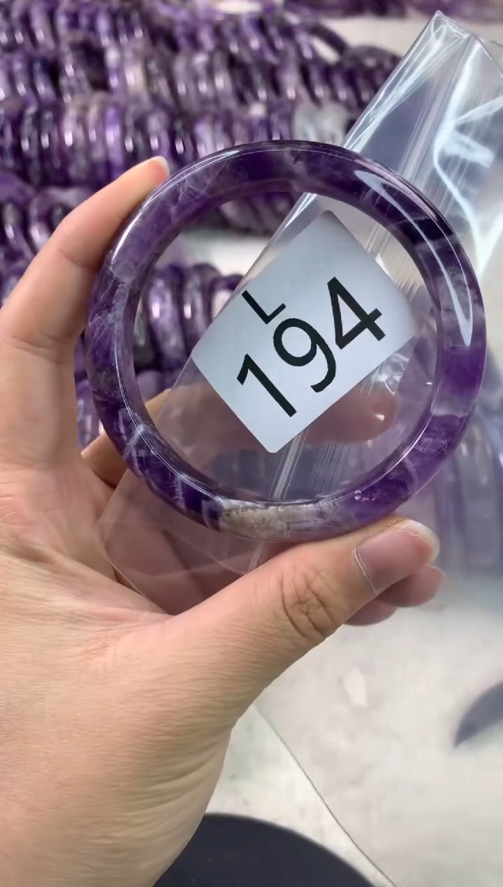 【闪购商品】水晶水晶手镯L未镶嵌194-59