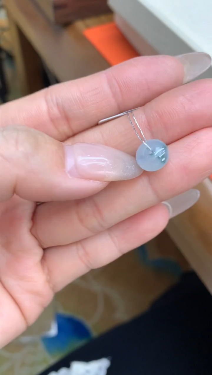 【闪购商品】翡翠颈饰未镶嵌平安扣