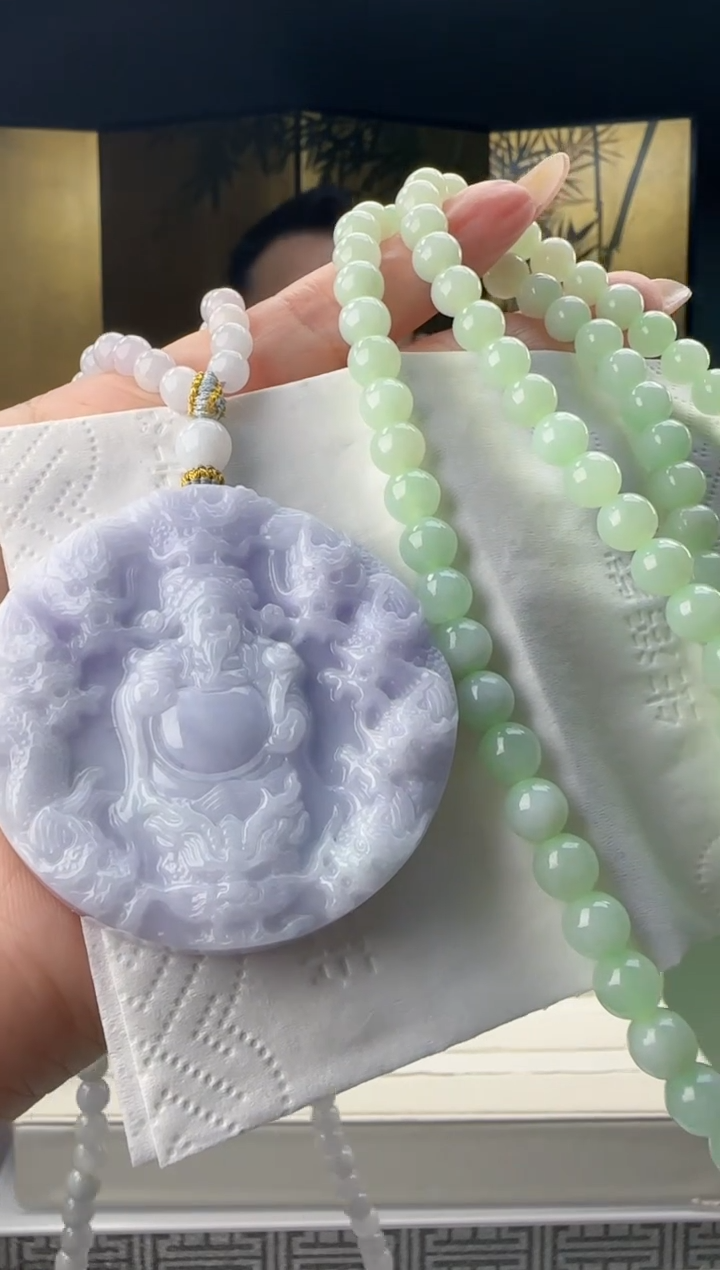 【闪购商品】翡翠颈饰未镶嵌多样性发一套YJ@@WB50116H00