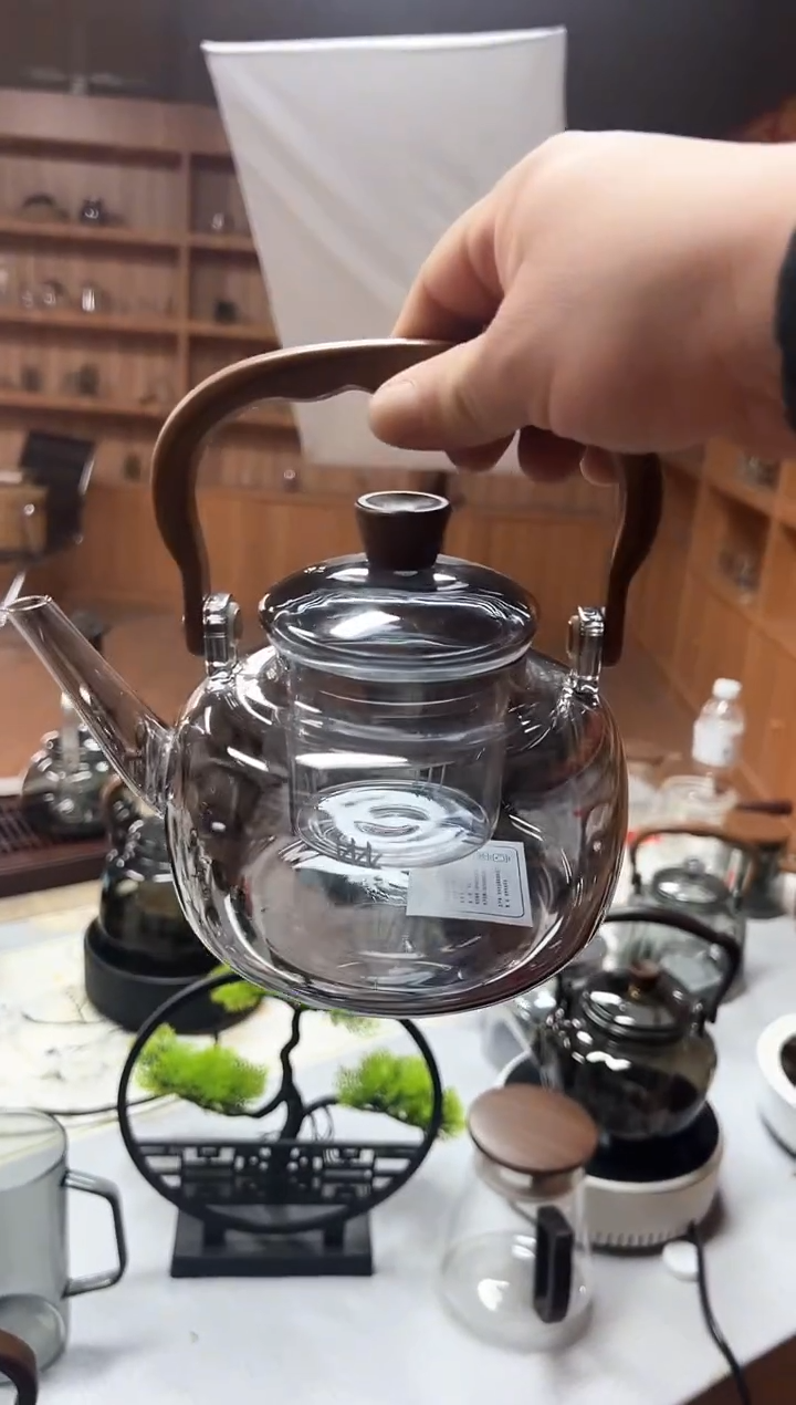 高硼硅玻璃泡茶壶