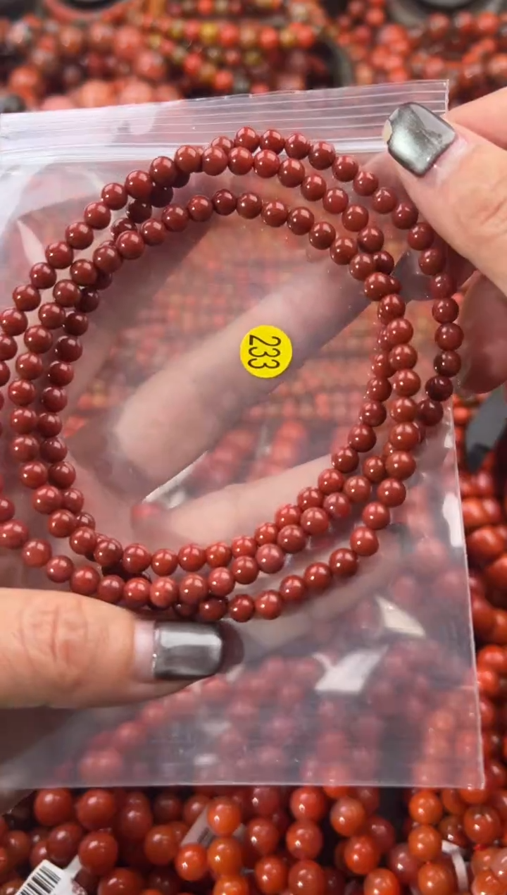 未镶嵌手串南红玛瑙5+