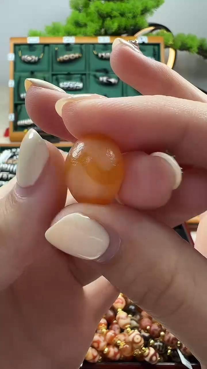 玛瑙/玉髓（覆膜）颈饰未镶嵌7（微瑕随机发货）