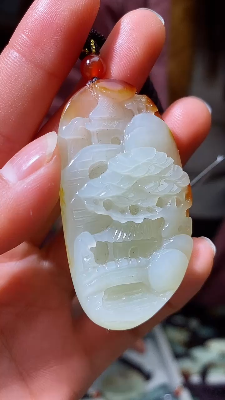 【闪购商品】和田玉挂件未镶嵌1