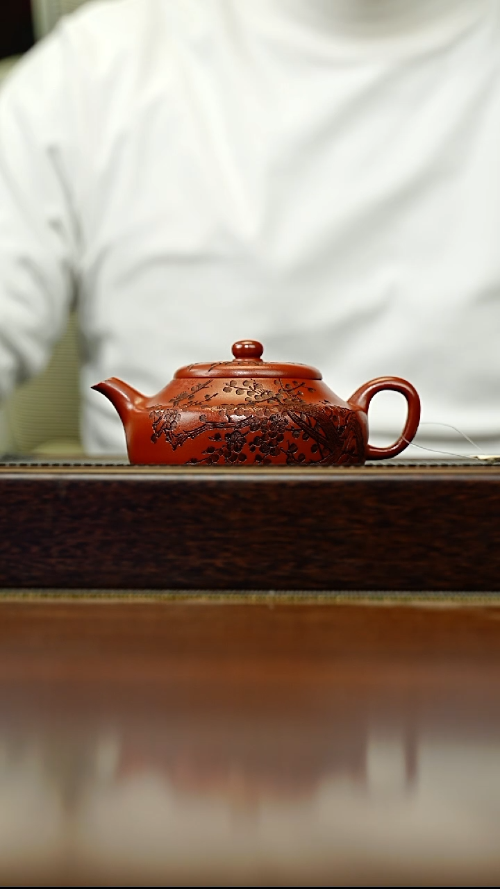 茶壶紫砂宜兴原矿 手工 紫砂壶容量200CC