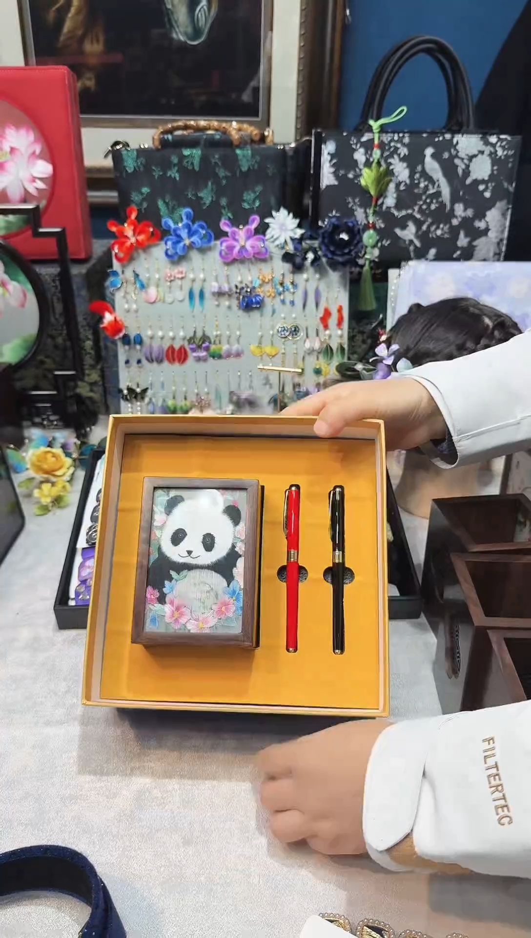 织绣茉**茶国风美物非遗手工
