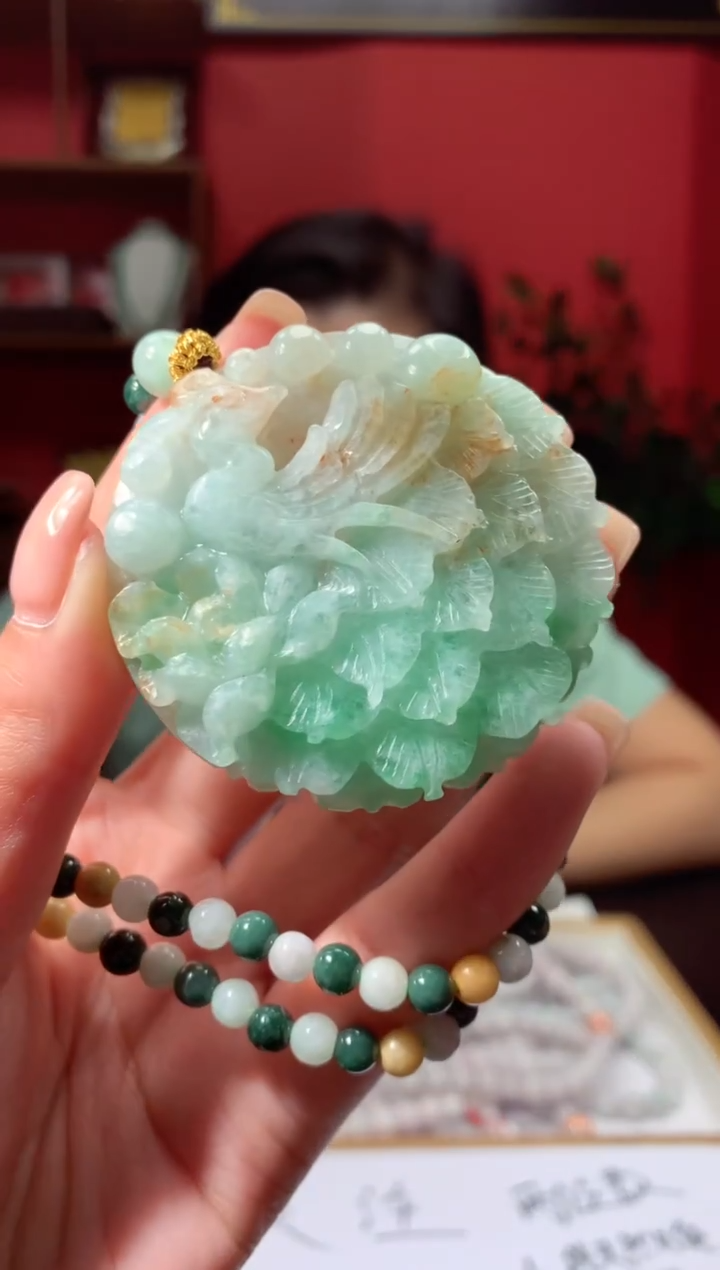 吊坠(不含链)未镶嵌翡翠天然翡翠A货90