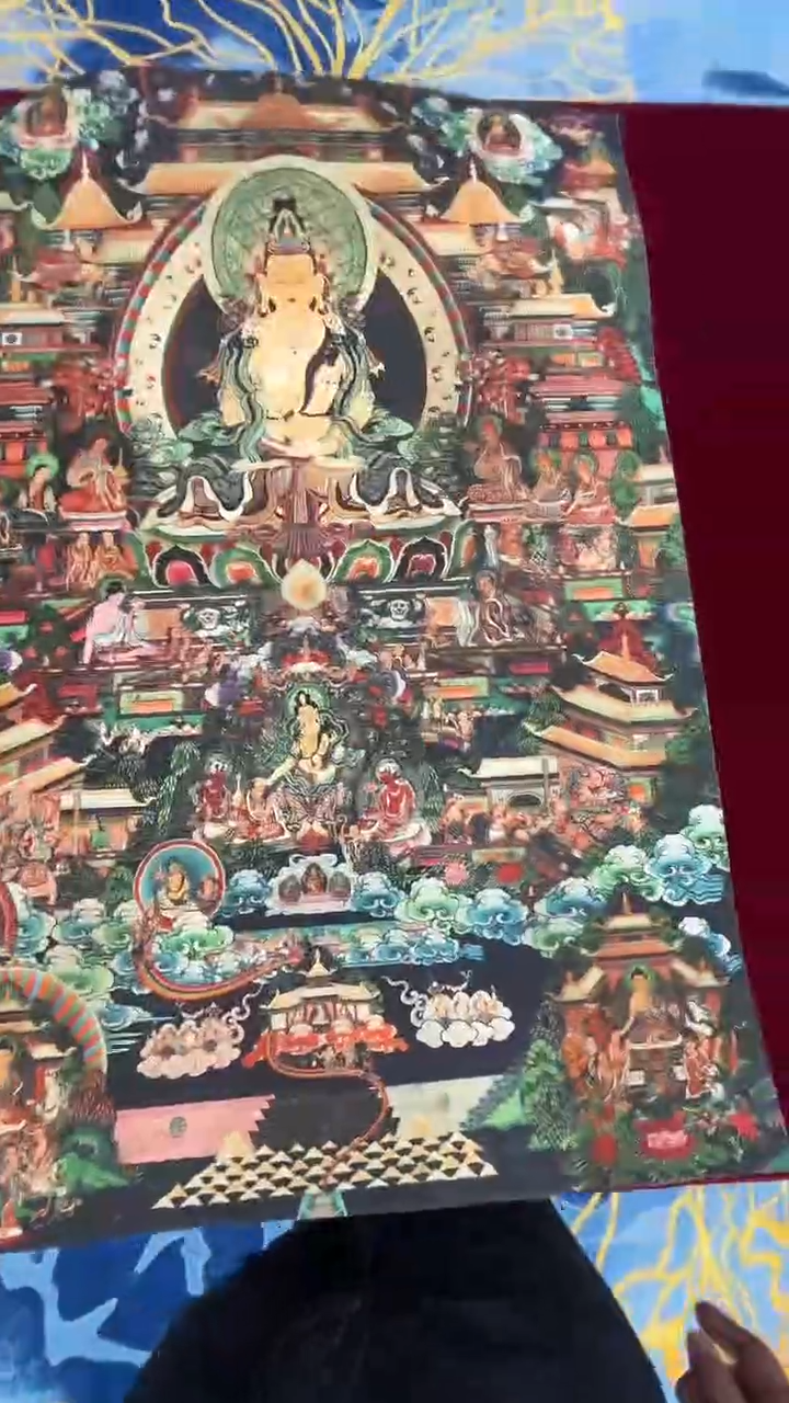 卷轴画唐卡16092